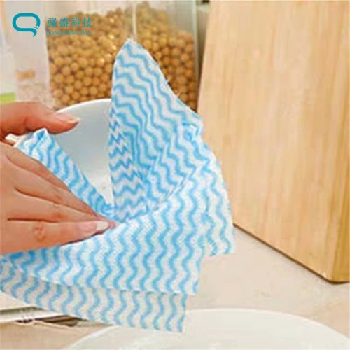 Disposable Non-Woven Kitchen Towel Roll Cleaning Rags