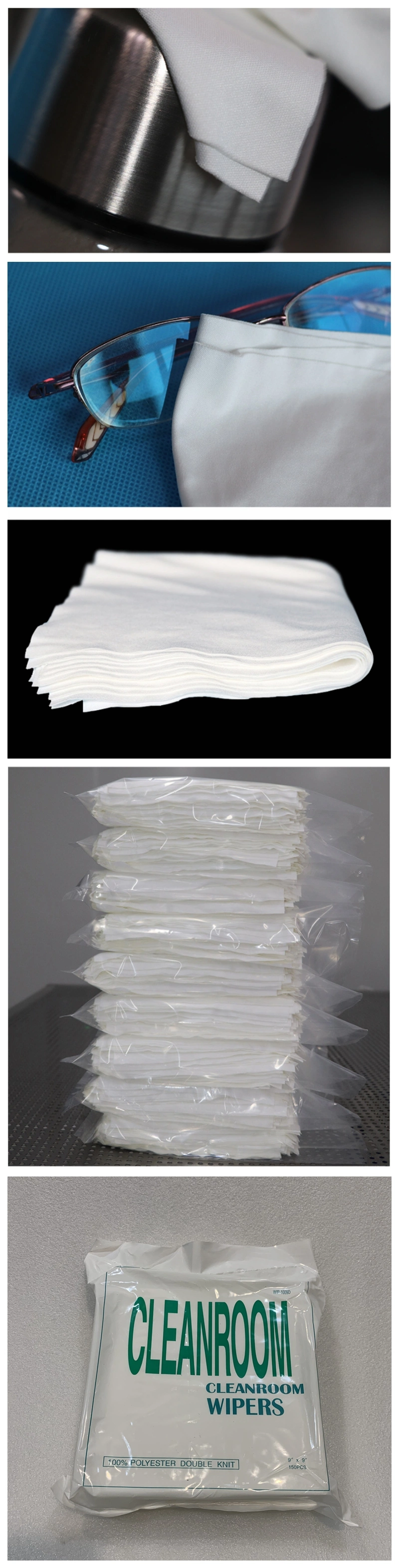 Disposable Microfiber Cleanroom Wiper Cloth