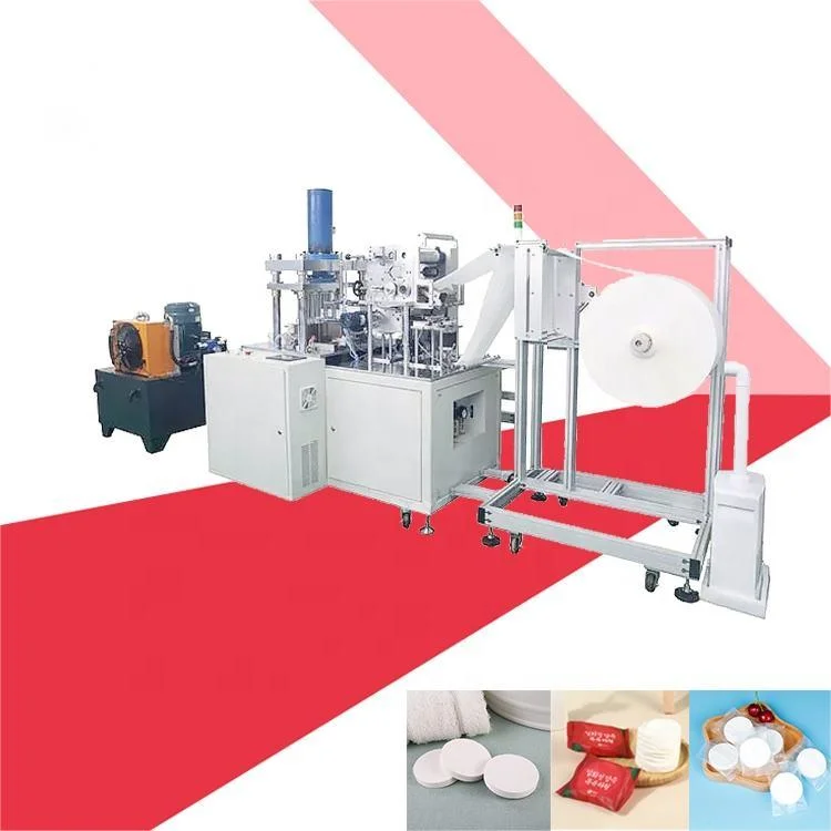 High Speed Disposable Cloths Compressed, Cotton Magic Towel Compressed Tissue, Expandable Mini Towel for Travel Making Machine