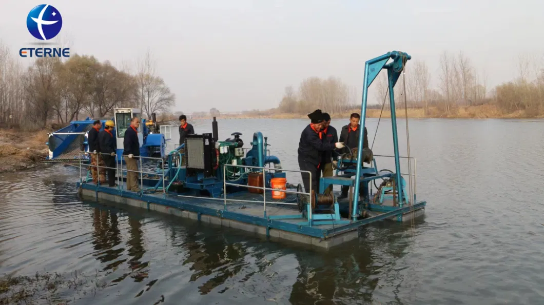 Best Selling Jet Suction Sand Dredger Floating Production Platform for Sand Mining