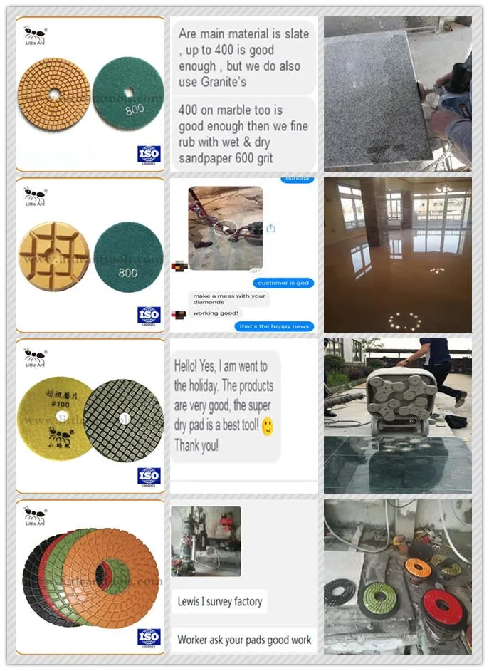 100mm Granite Marble Floor Polishing Pad for Cleaning