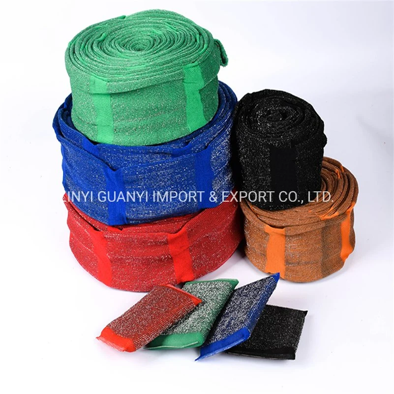 Stainless Steel Wire Material Scrubber Sponge Scouring Pad Material Cloth