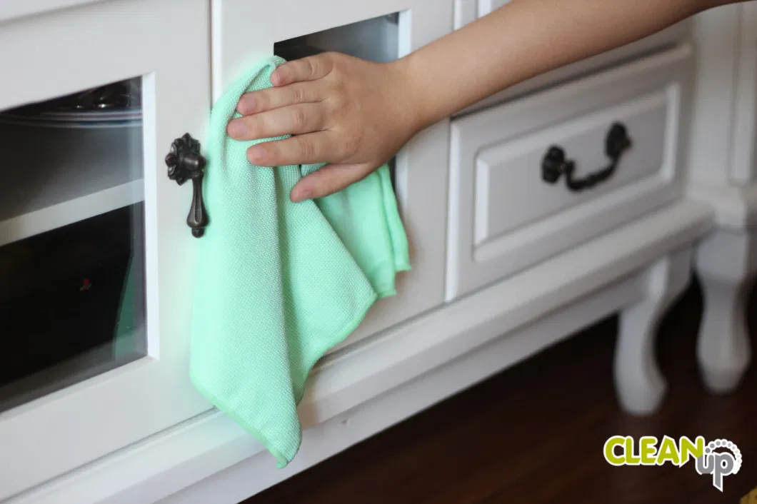 Best Selling Microfiebr Cloth/Terry Microfiber Cloth for Kitchen Cleaning