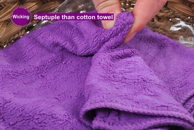 Super Soft Velour Technic Microfiber Car Polishing Cleaning Cloth Towel