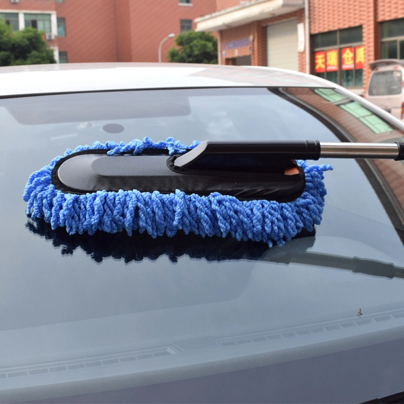 Telescopic Car Cleaning Mop, Multi-Purpose Car Wash Brush External and Internal Dust Removal Mop Wyz12895