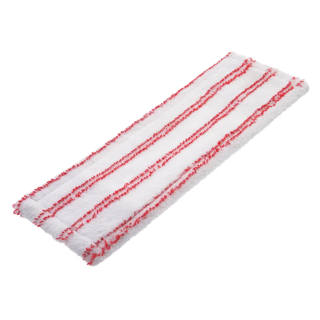 Factory Price Stripe Clean Washable Cloth Pad Simple Steam Mop for Mop Head Replacement