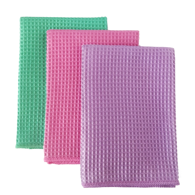 Lint Free Microfiber Kitchen Cleaning Cloth Polishing Cloths Micorfiber Towels for Glass