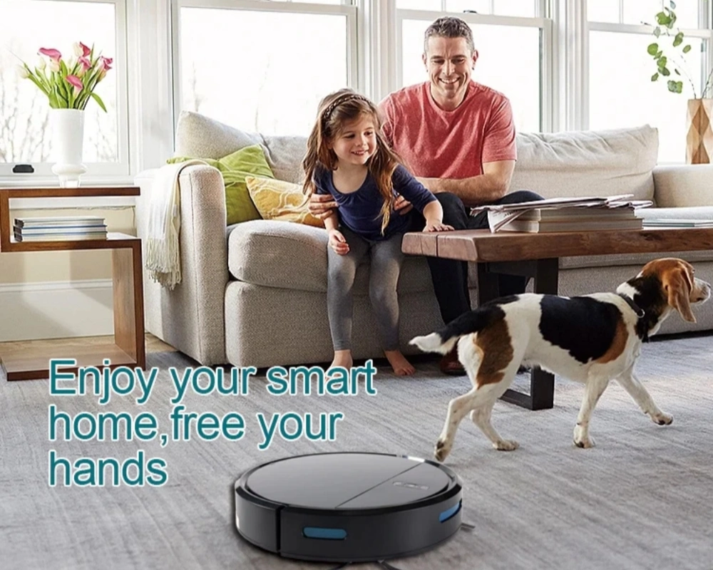 Wireless Mapping Vacuum and Mop Combo for Smart Homes