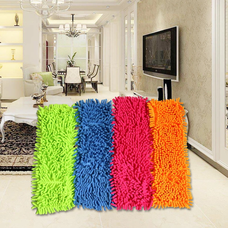 Cleaning Home Washable Microfiber Dust Flat Mop Head