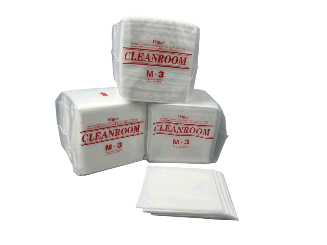 Nonwoven Lint Free Industrial Paper Blotting Paper Dust-Free Cloth Customizable Wiping Cloth Size 25*35