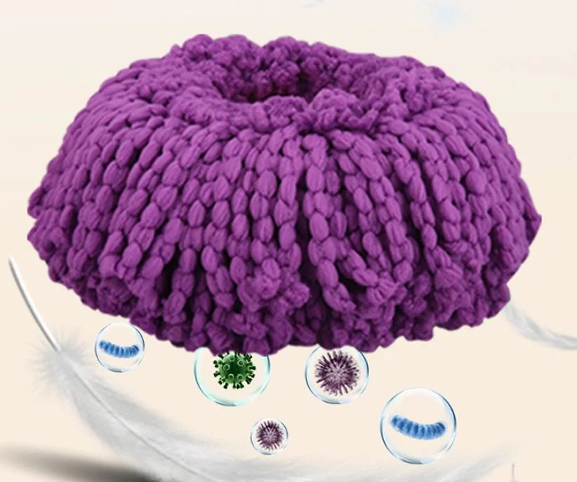 Round Spin Mop Head Microfiber Mop Head Replacement