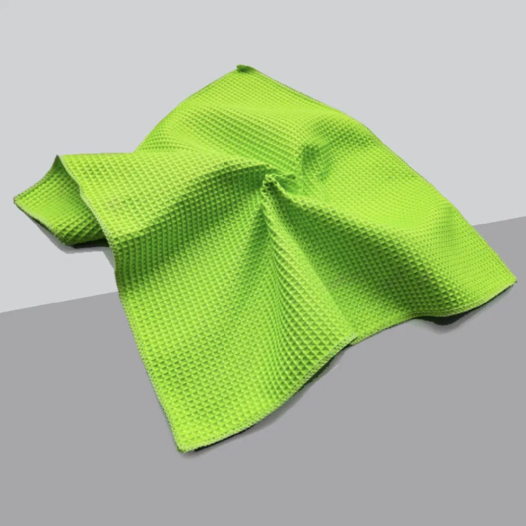 40*40cm Honeycomb Waffle Design Textiles Microfiber Car Wash Towel