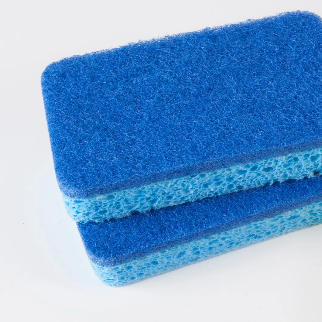 Cellulose Sponge Scourer &amp; Cellulose Kitchen Sponge Pad