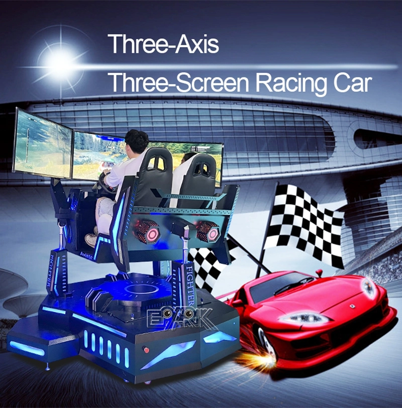 Three-Axis Three-Screen Racing Car Vr Racing Car Seats Arcade Games 9d Vr Platform Motion