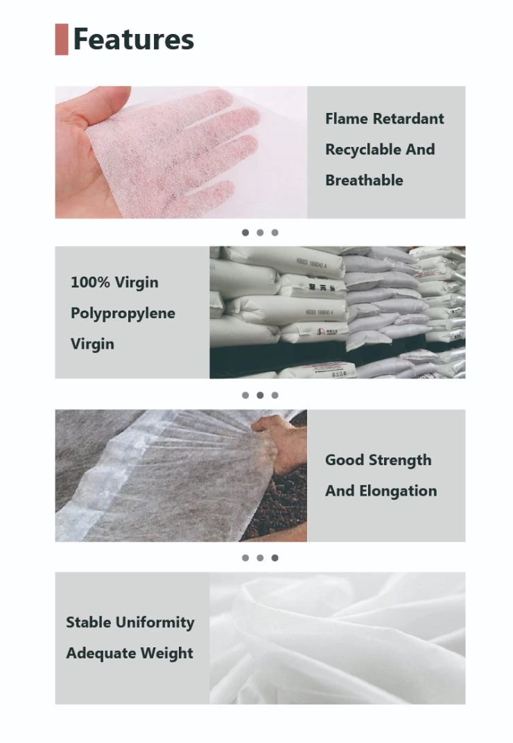 White Non Woven Cloth for Household Products Pillowcases Cleaning-Wipes