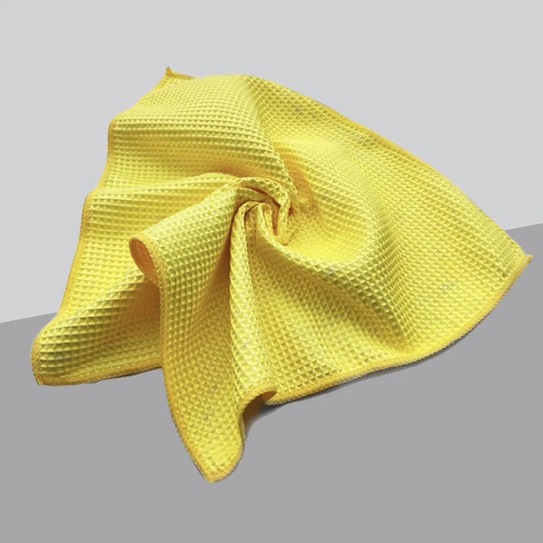 40*40cm Honeycomb Waffle Design Textiles Microfiber Car Wash Towel