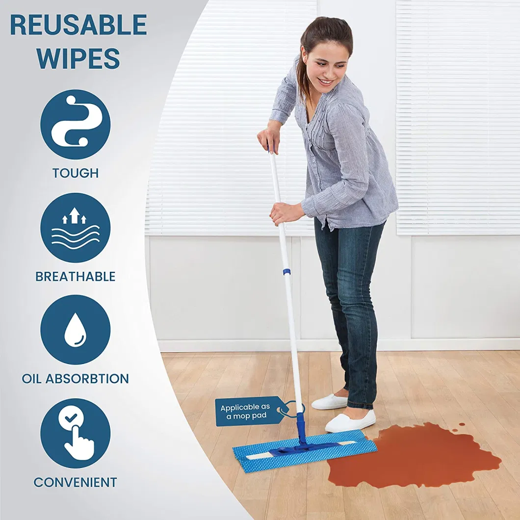 Disposable Electrostatic Floor Wipes Dust Removal Mop Cloth