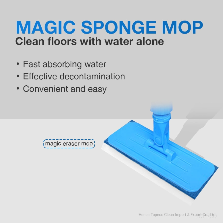 Topeco Blue Magic Mop Cleaning Sponges &amp; Scouring Pads Mops Magic Eraser Extra Power Mop