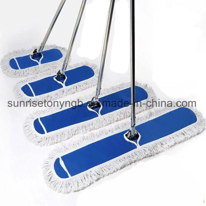 Large Size Microfiber Floor Cleaning Flat Industrial Mop