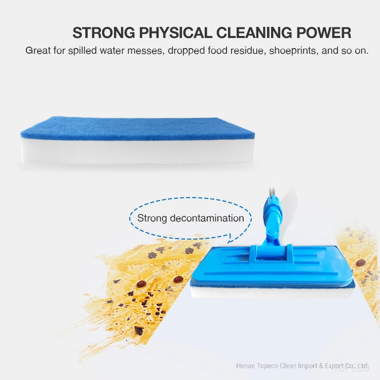 Topeco Blue Magic Mop Cleaning Sponges &amp; Scouring Pads Mops Magic Eraser Extra Power Mop