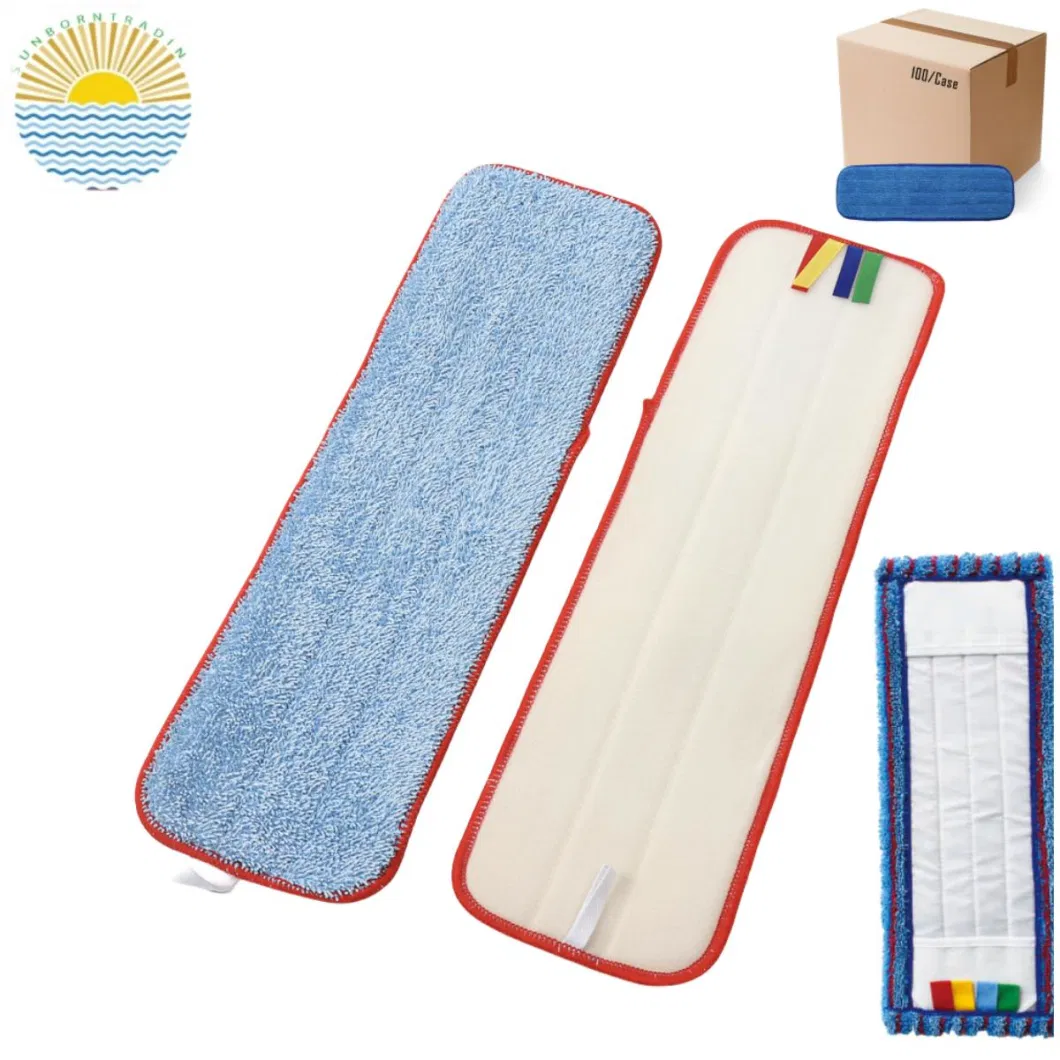 Microfiber Wet/Dry Mop Pad Resuable Microfiber Clothes Dust Mop Cleaning Clothes