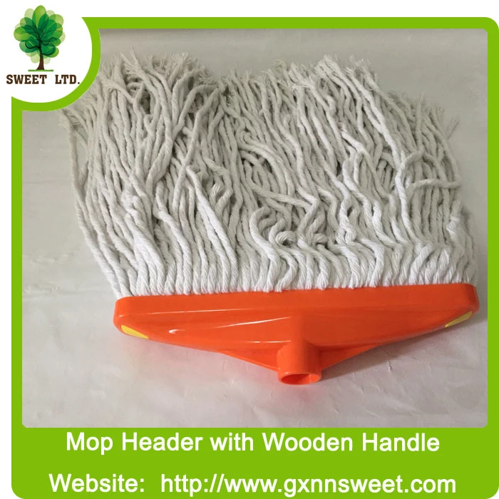 Custom Dry and Wet Round Mop Straight Factory, Microfiber Cotton Yarn Mop Head