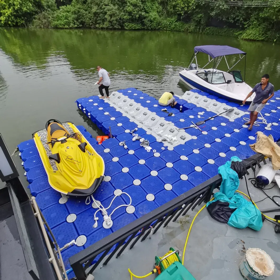 Jet Car Floating Platform with Winch and Bollard