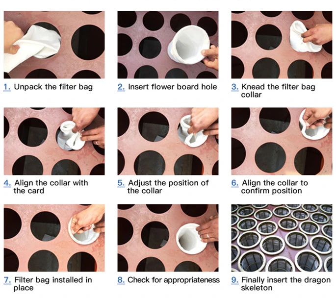 Polyester 0.5 Micron Filter Cloth with PTFE Membrane for Industrial Dust Removal