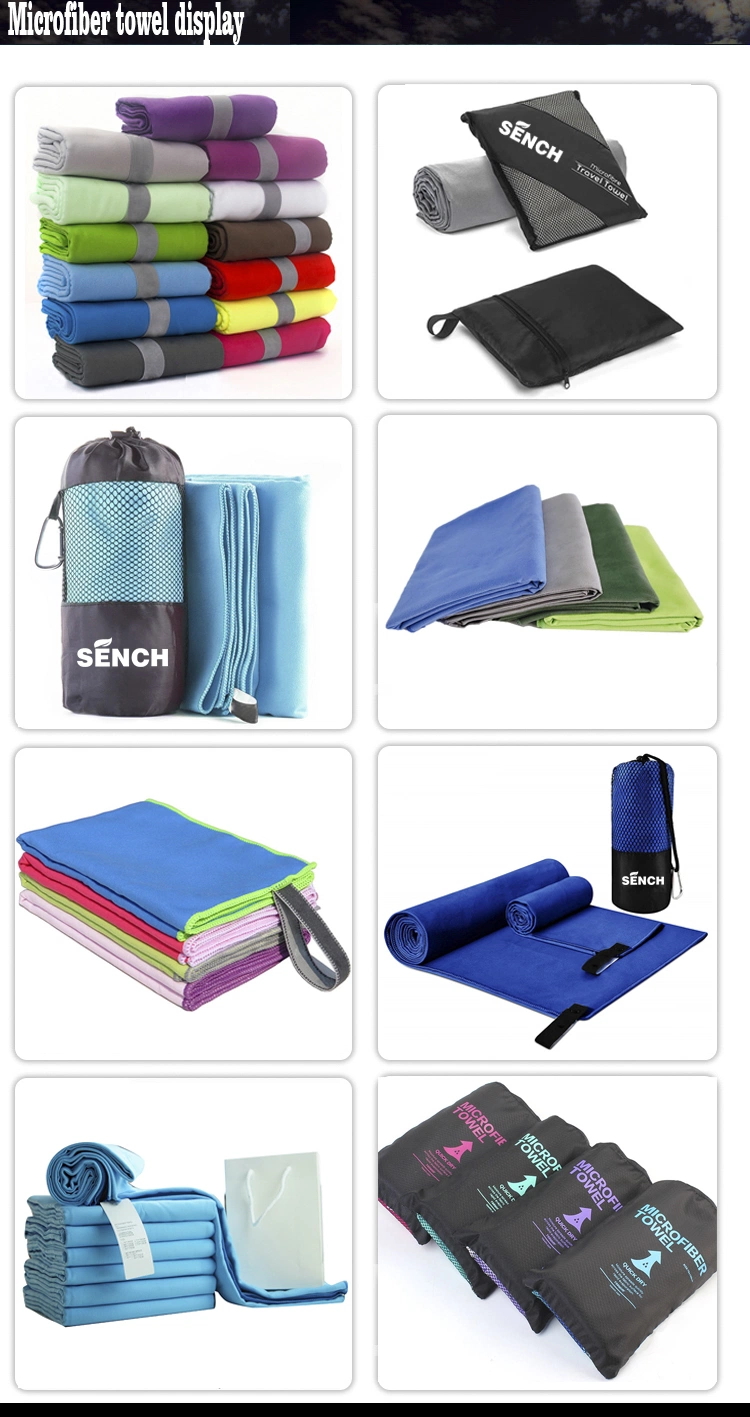 Microfiber Fast Drying Towel, Travel Towel, Beach Towel, Backpacking Towel, Camping Towel and Gym Towel