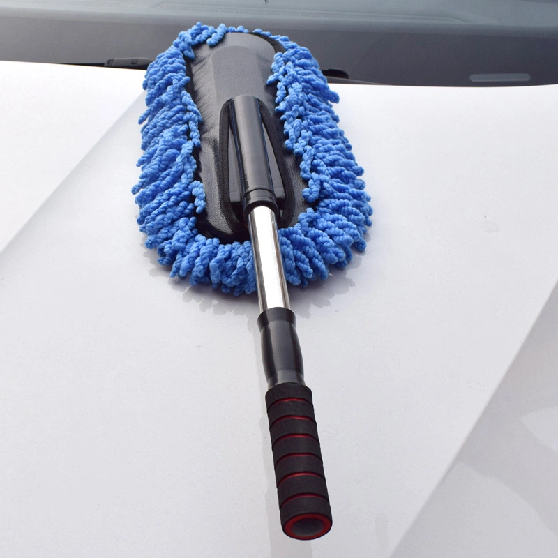Telescopic Car Cleaning Mop, Multi-Purpose Car Wash Brush External and Internal Dust Removal Mop Wyz12895