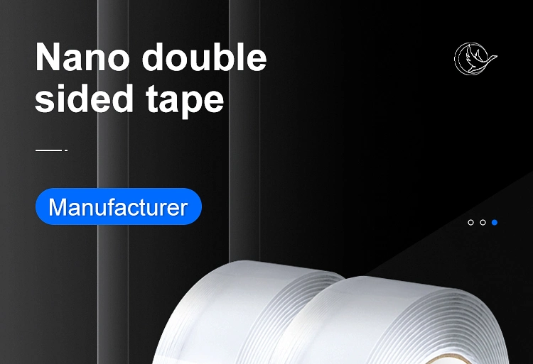 Nano Adhesive Tape Reusable Acrylic Adhesive Double Side Tape Multi Functional