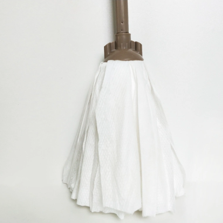 Non-Woven Cloth Cleaning Mop Replacement Head with Steel Tube for Household