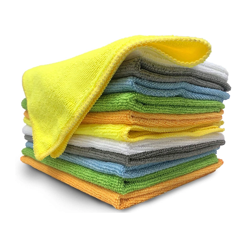Microfiber Cleaning Cloths, Reusable and Lint-Free Towels for Home, Kitchen and Auto
