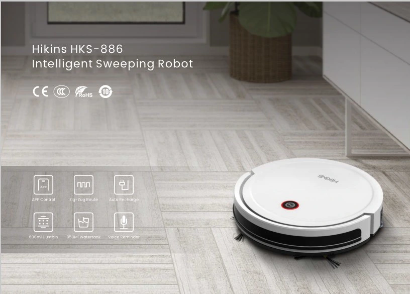 High-Tech Robotic Vacuum and Mop Combo for Total Cleaning