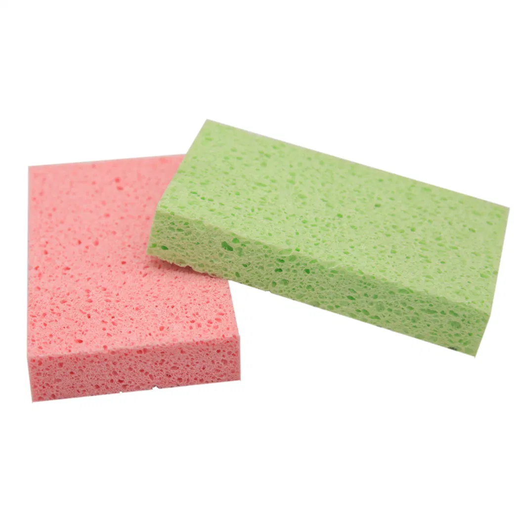 Cellulose Sponge Scourer &amp; Cellulose Kitchen Sponge Pad