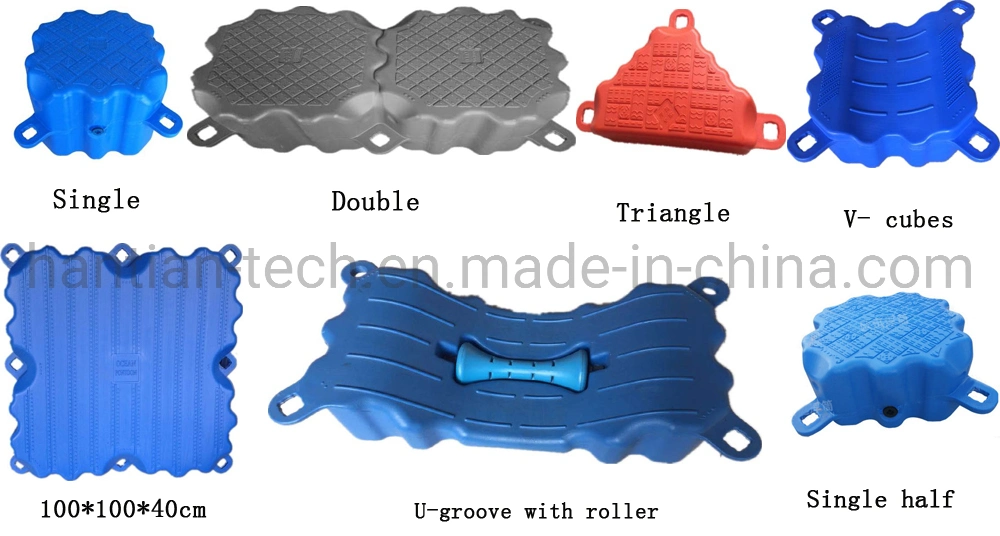 Lightweight Robust Modular HDPE Plastic Floating Jet Ski Platform