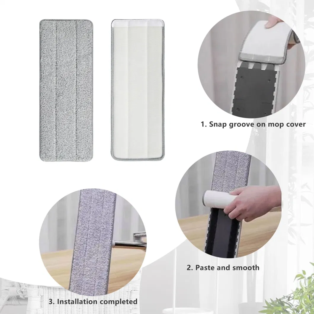 Microfiber Washable Spray Mop Replacement Heads Pad