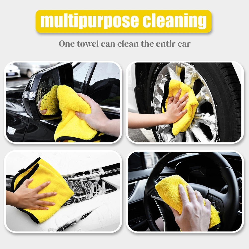 Best Rated Anti Frizz Microfiber Dry Cleaning Clothes for Car Wash