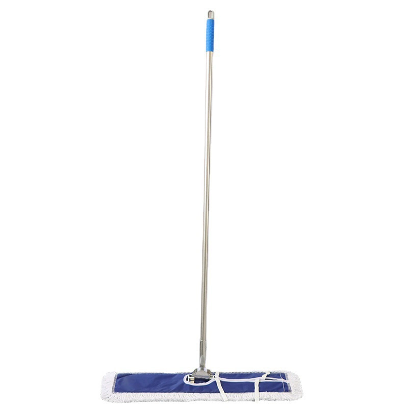 Cotton Flat Mop Large Detachable Dust Push Supermarket Cleaning Mop