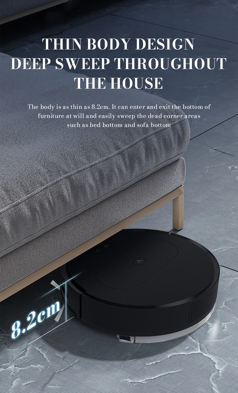 Intelligent Sweeping Robot Upgrade WiFi Remote Control Sweep Suction Drag Machine Automatic Recharge