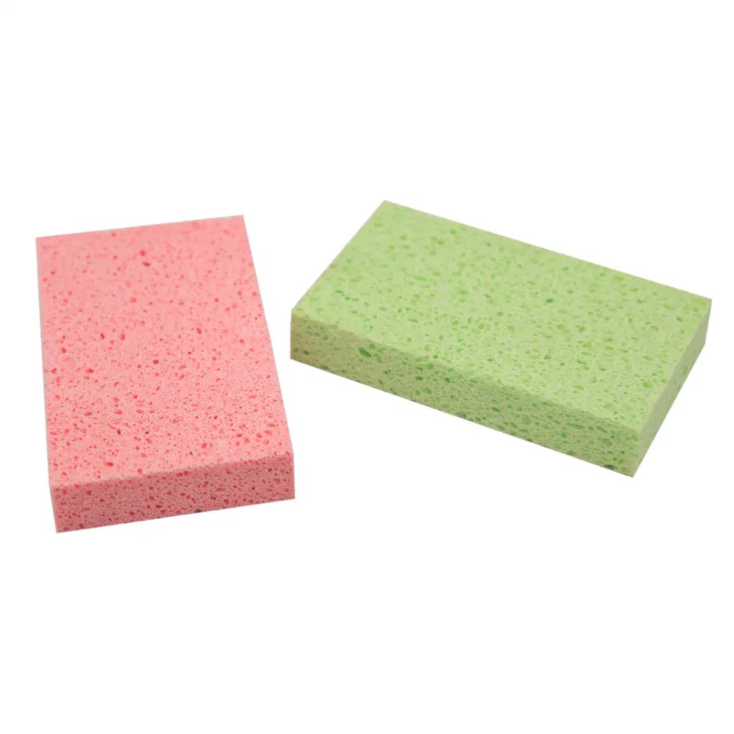 Cellulose Sponge Scourer &amp; Cellulose Kitchen Sponge Pad