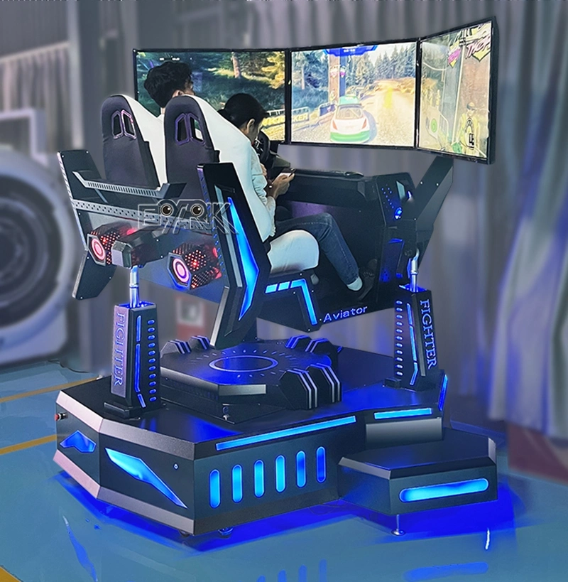 Three-Axis Three-Screen Racing Car Vr Racing Car Seats Arcade Games 9d Vr Platform Motion