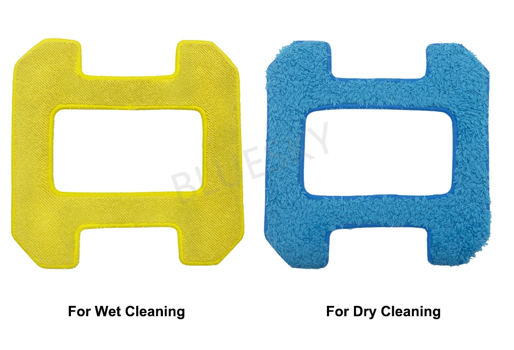 Replacement Washable Wet Dry Cleaning Mop Pads for Hobot 268 288 298 Window cleaning Robot Accessories