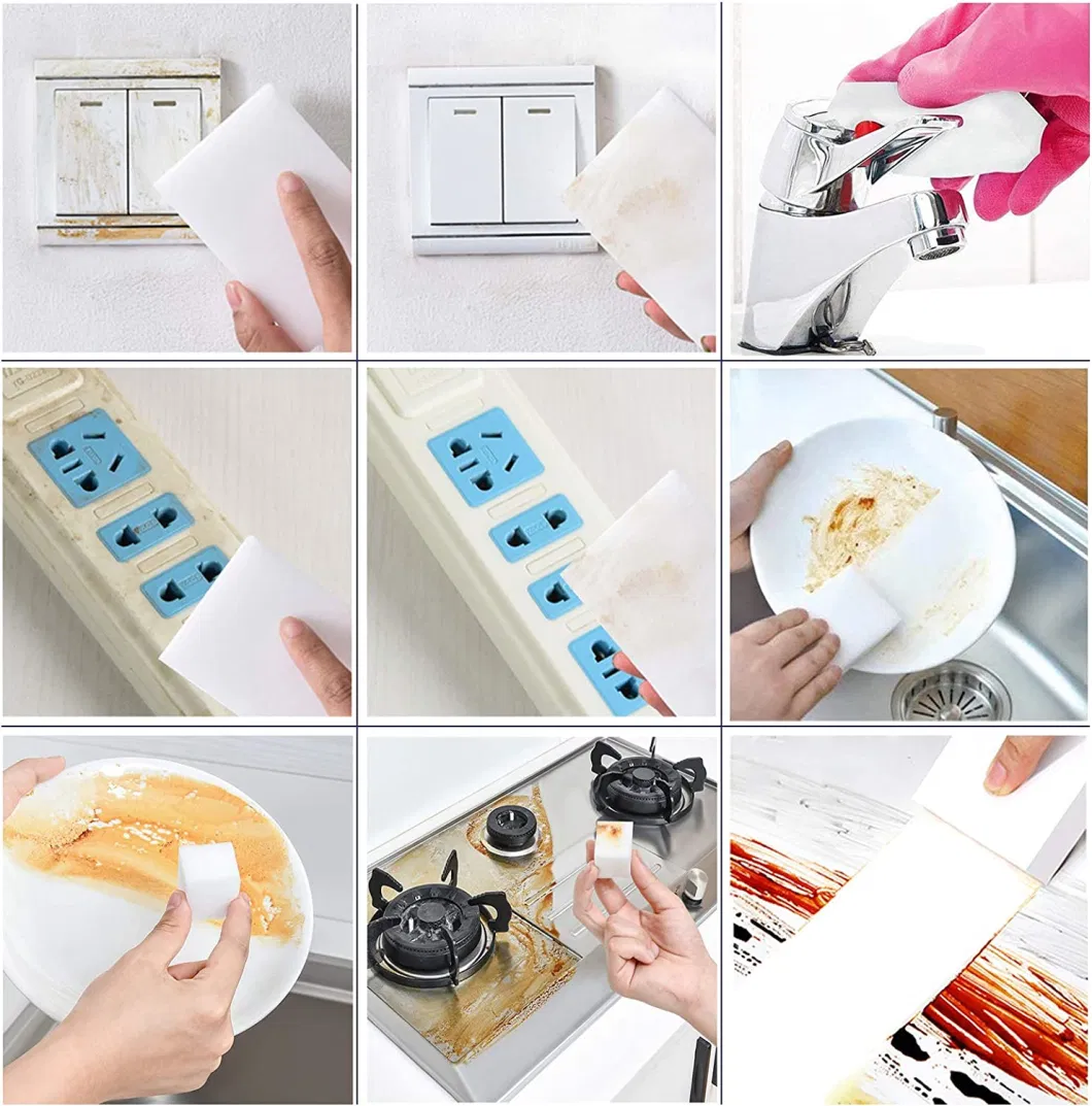 Bathroom Kitchen Accessories Melamine Magic Eraser Sponge Cleaning Sponge