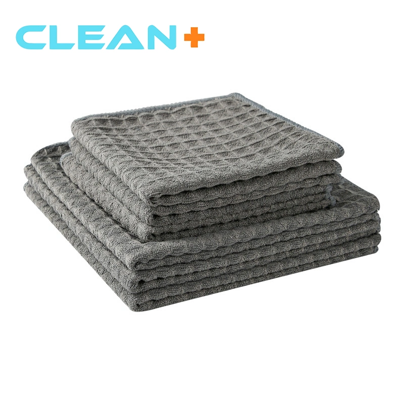 Waffle Multipurpose Microfiber Cloth for Home Car Kitchen Cleaning Towel
