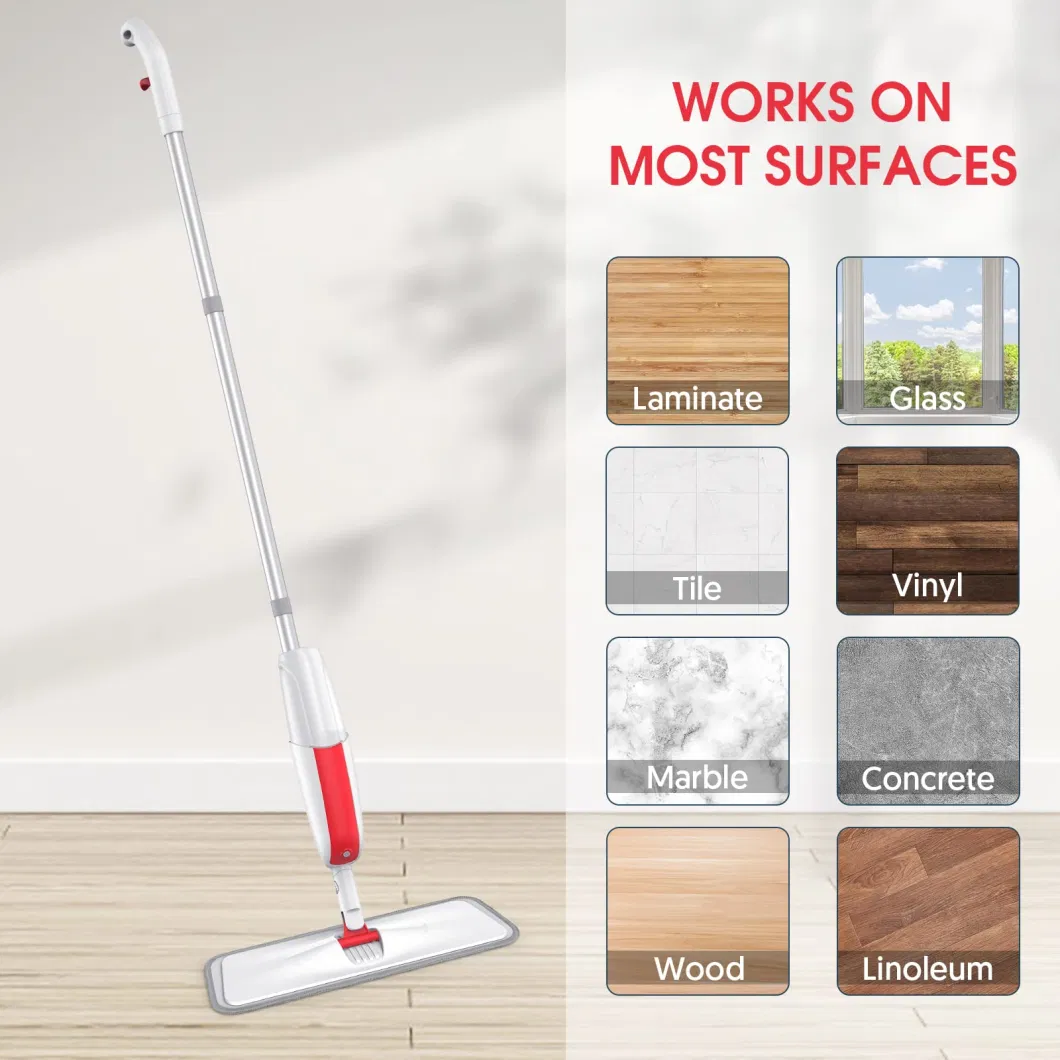 Microfiber Spray Mop for Floor Cleaning Wet Dry Mop