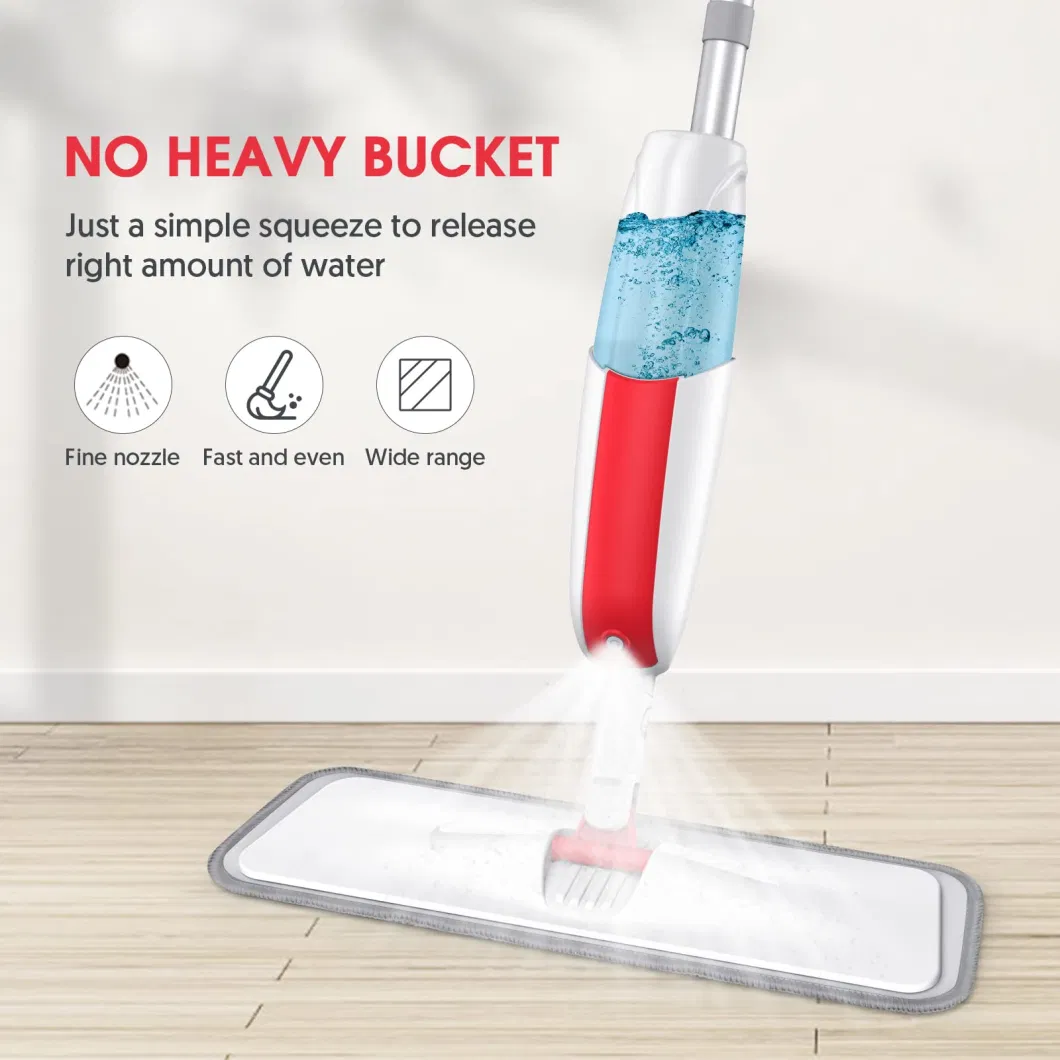 Microfiber Spray Mop for Floor Cleaning Wet Dry Mop