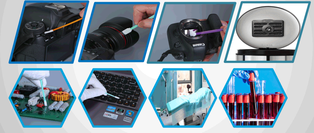 Vsgo PC Cleaner Disposable Sponge Stick Swab Camera Sensor Cleaning Swab