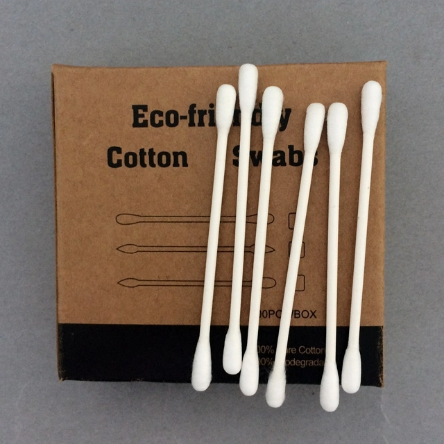 Reusable Ear Sticks Paper Stick Makeup Cleaner Cotton Buds Swabs