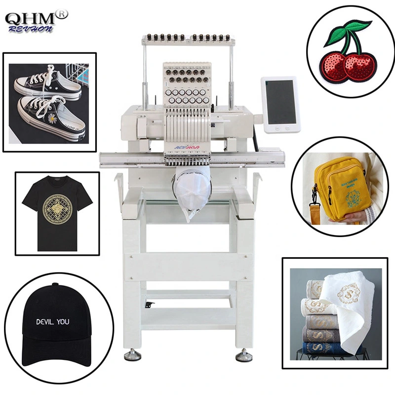 Big Sale! ! ! Qhm Apparel Embroidery Machine 4 Heads with Dahao